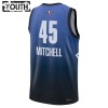 Dres All-Star 2023 Team 1 Donovan Mitchell 45 Nike Plava Swingman - Dječji
